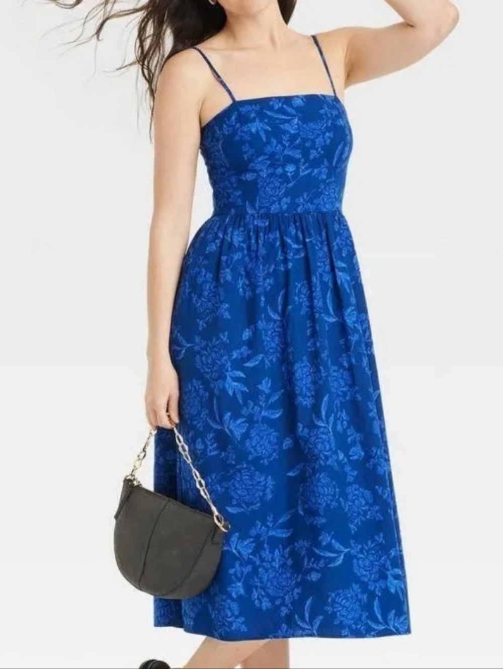 NWOT Universal Thread XL Spaghetti Strap Midi Dress - Picture 5 of 6